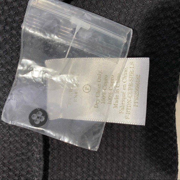 EVERLANE The Shirred Cupro Blouse 4 Black - Picture 9 of 9